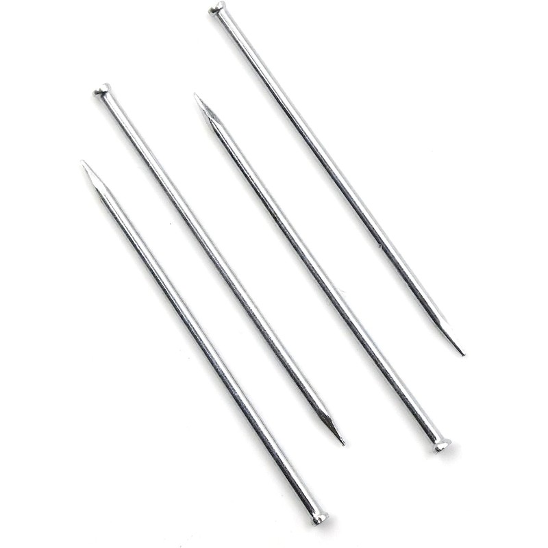 Design61 100 x Steel Nails Skirting Board Pins Nail 1.4