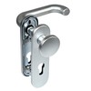 SN-TEC Panic Door Steel Door/FH Door Set Aluminium Fitting (One