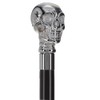 Royal RC Canes Premium Brass Chrome Skull Handle Walking Cane