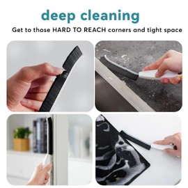 Crevice Cleaning Brush Set for Bathroom/Tiles/Kitchen（4pcs）