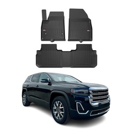 OMAC Premium Floor Mats for GMC Acadia 2017-2023 Heavy Duty All-Weather 3pcs