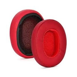 Replacement Earpads for Skullcandy Crusher EVO - Replacement Pads for Crusher ANC/Hesh 3 Headphones (Red)