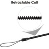 TECHGEAR Stylus Holder, 16 Inch Retractable Spiral Band (2 x