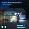 ALUSSO LIGHTING 25W LED Security Light Remote Control 2000lm, 3000K-6500K