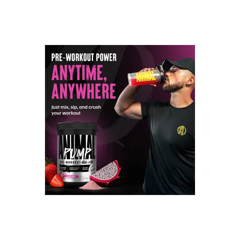 Animal Pump Ns Pre-entrenamiento Sin Cafeína 440g