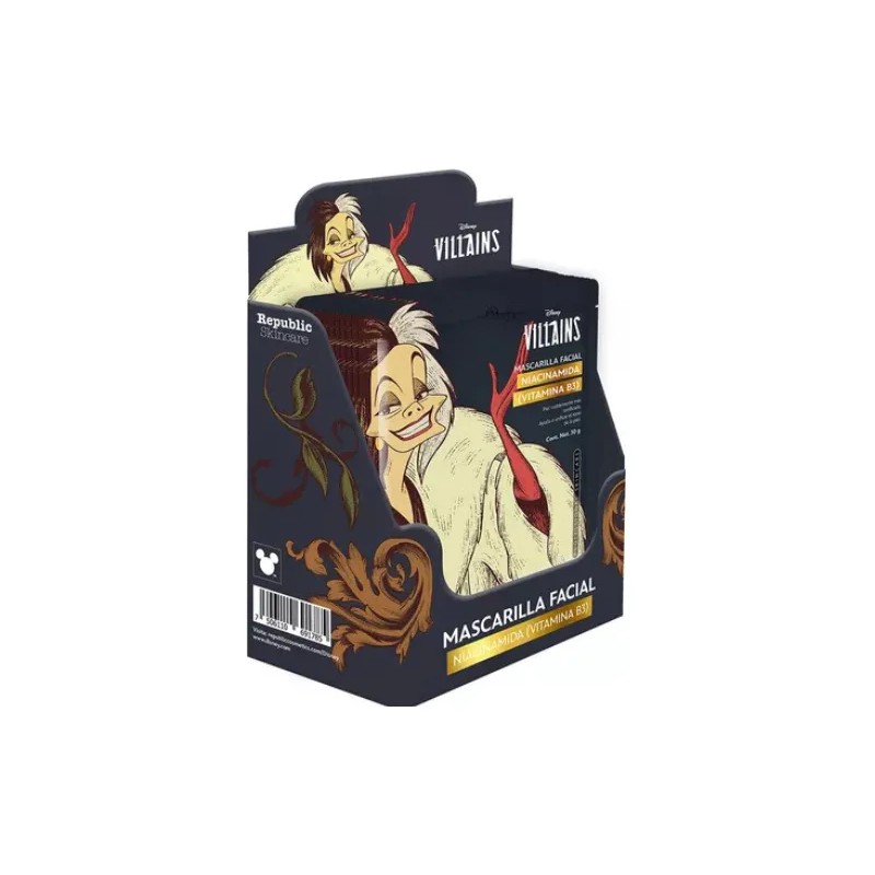 Pack Mascarillas Cruella Niacinamida
