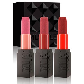 Tiejdhr 6 Color Matte velvet Lipstick Velvety Nude Lip Stain Waterproof Long Wear Lip Gloss Make up Gift Set (Set A, 0.14oz)