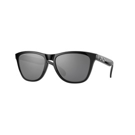 Oakley OO9245 Sunglasses Bundle: OO 9245 FROGSKINS (A) 924562 Polished Black and Eyewear Cleaning Kit