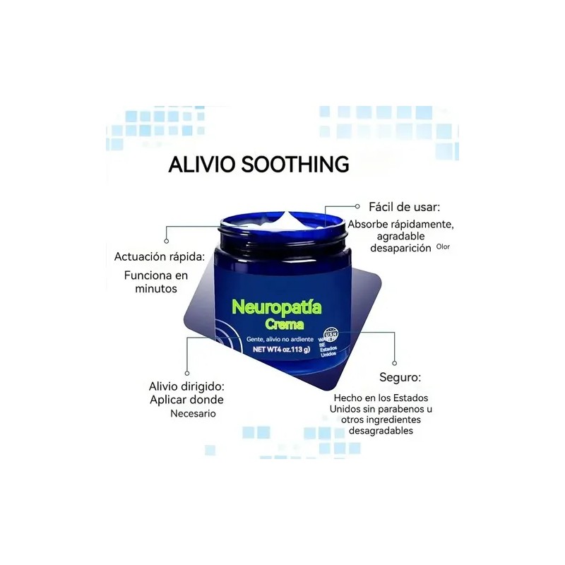 Crema For Aliviar La Neuropatía Basic Extra.dermografo