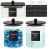 Glass Laundry Pods Container & Acrylic Dryer Sheet Holder with