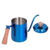600ml Stainless Steel Manual Coffee Pot Long Narrow Spout Pour