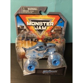 Spin Master Monster Jam Series 38 Megalodon Ghost Crew Chase Monster Truck 2024