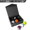 [Gift Box Included] 6 Golf Balls Gold Gold Plated Funny