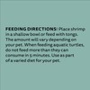 Fluker's Fresh Feeder Vac Pack Shrimp, All Natural and Preservative