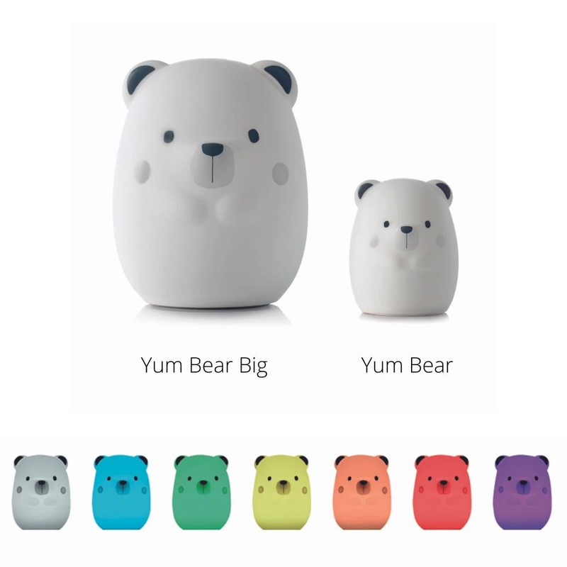 Jané Yum Bear Big Portable Night Light Teddy Bear Shape