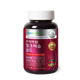 Nutri D Day Premium Milk Thistle Gold (bottle) 1 bottle for 3 months / Liver health fatigue vitality / 뉴트리디데이 프리미엄 밀크씨슬 골드(병) 3개월분 1병 /간 건강 피로 활력