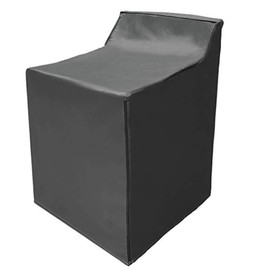Household Balcony Waterproof Dustproof Sunscreen Washing Machine Cover Laundry Dryer Protect CoversBlack 74x71x101cm
