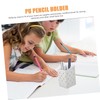 Mikinona Pencil Holder Organizer Unique Angled Design Stylish Pu Storage