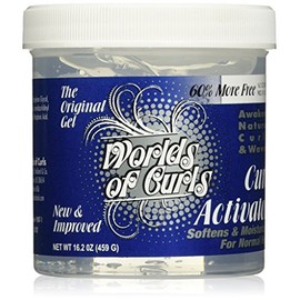 Worlds Of Curls, Curl Activator Regular Gel, 16.2 Ounce