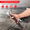 Unbranded 33Pcs Hydraulic Flaring Dies Tool Kits 45° Double Flaring