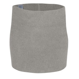 wobera ANGORA Kidney Warmer or Body Warmer for Men and Women, Higher, Strong Design, silver grey