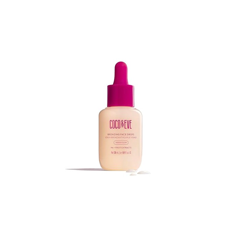 Coco & Eve Bronzing Face Drops - Self Tanning Face