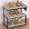 Beige Shelf Liners for Kitchen Cabinets Non Adhesive Drawer Liner