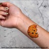 4 x 'Bitten Cookie' Temporary Tattoos (TO00015349)
