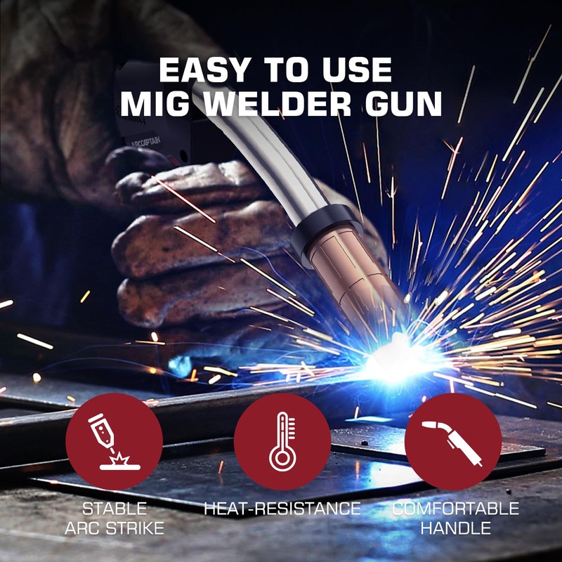 ARCCAPTAIN for Miller M-25 Mig Welding Gun Torch Stinger 15ft
