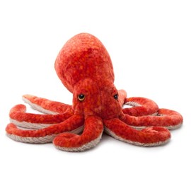 The Petting Zoo Pacific Red Octopus Stuffed Animal Plushie, Gifts for Kids, Wild Onez Ocean Animals, Jumbo Octopus Plush Toy 24 inches