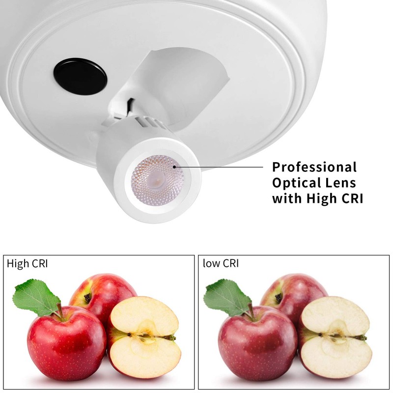 Alivation Wireless LED Picture Lights Battery Operated Spot Lights Indoor,