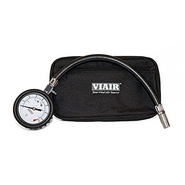 VIAIR 2.5" Tire Pressure Gauge with Hose, 0-15 PSI Range, P/N 90059
