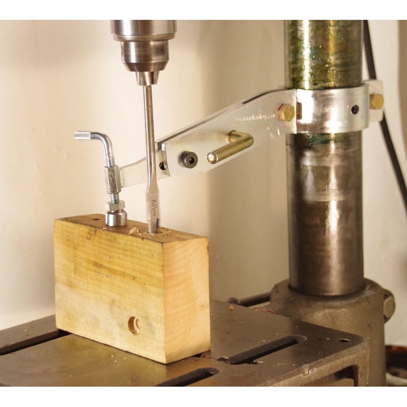 Drill Press Clamp on column CAM-LOCK + THREAD-LOCK Made in