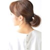 [ヴァンテーヌ] VINGTAINE ミニサイズ ビジュー ヘアゴム ヘアアクセサリー シンプル H-651-B-BK ブラック