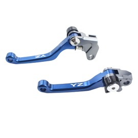 Adsspro Motorcycle Billet Foldable Brake Clutch Lever Handle CNC Aluminum Pivot for YZ80 YZ85 YZ 85 80 2001-2014 TTR230 TTR 230 2005-2022 Dirt Pit Bike Motocross