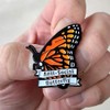 Anti Social Butterfly Enamel Pin
