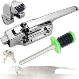 Pacify Walk in Cooler Door Handle, Heavy Duty Freezer Door Handle Latches for Commercial Cooler Freezer Laboratory Door Locks