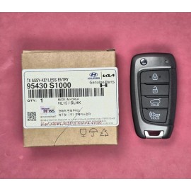 Hyundai 95430-S1000 New OEM Hyundai Santa Fe Remote Flip Key 4B Hatch - TQ8-RKE-4F39