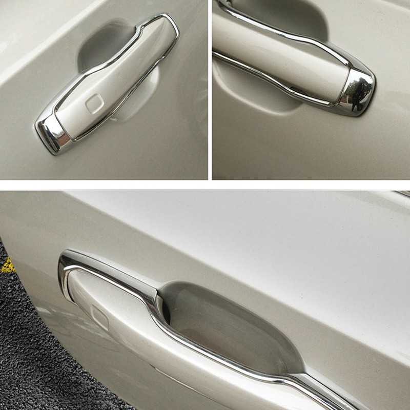 Bayyee 4Pcs Chrome Door Handle Cover for Volvo XC90 2016
