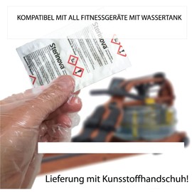 LevinQ Puritabs Maxi Value Pack Sterinova 30x Water Rowing Machine Tablets such as Waterrower, Skandika, Hammer, LevinQ Gloves, Extra Concentrated, Against Algae