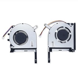 Fleshy Leaf Replacement CPU+GPU Cooling Fan for ASUS TUF Gaming (2020) FX505D FX505DV FX505DY FX505DU FX505GT FX505GD FX506Li FX506IH FX705 FX705GM FX705GD FX705GE FX95DU FMC9 FMLB