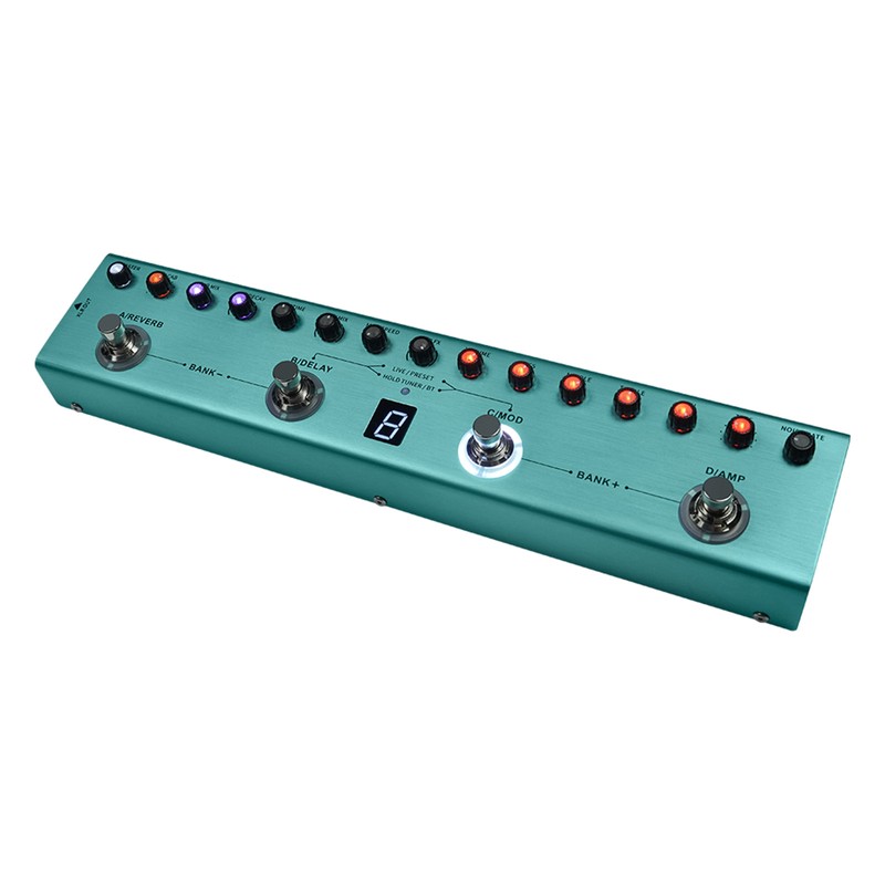 Guitar Multi Effects Pedal 3 Band Equalizers XLR Balanced Output