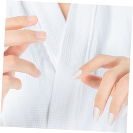 OHPHCALL 1set Matte Coffin Nails Full Cover Stickers for Nail Art Ultra-thin False for Home Salon Use for Parties and Events