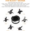 3Pcs Replacement Line Spool for Black + Decker Models, AF-100
