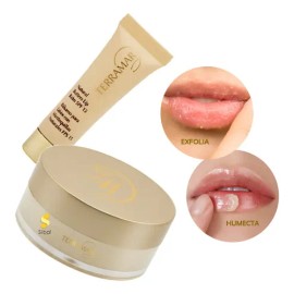 Kit Exfoliante Y Bálsamo Labial Con Fps 15 Terramar                                                                                                   