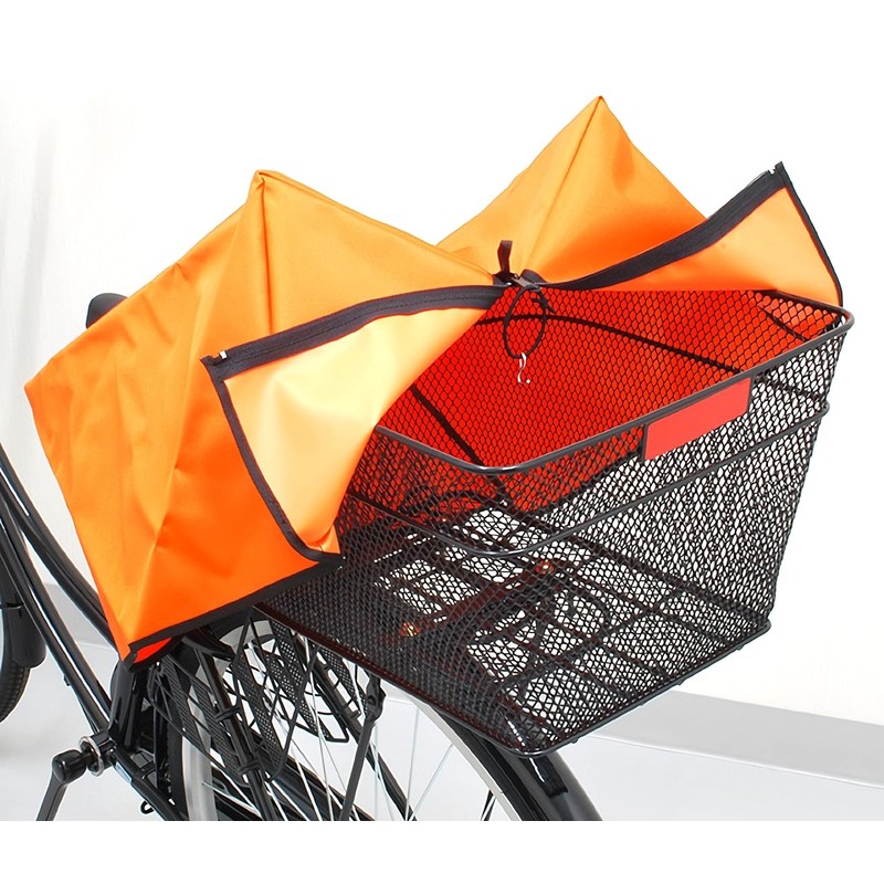Oka Seisakusho RAINBOW-R/F Bicycle Basket Cover for Rear Basket Cover