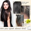 10 Pack Black Bubble Plant Hair Dye,Black Hair Dye Shampoo,Hair