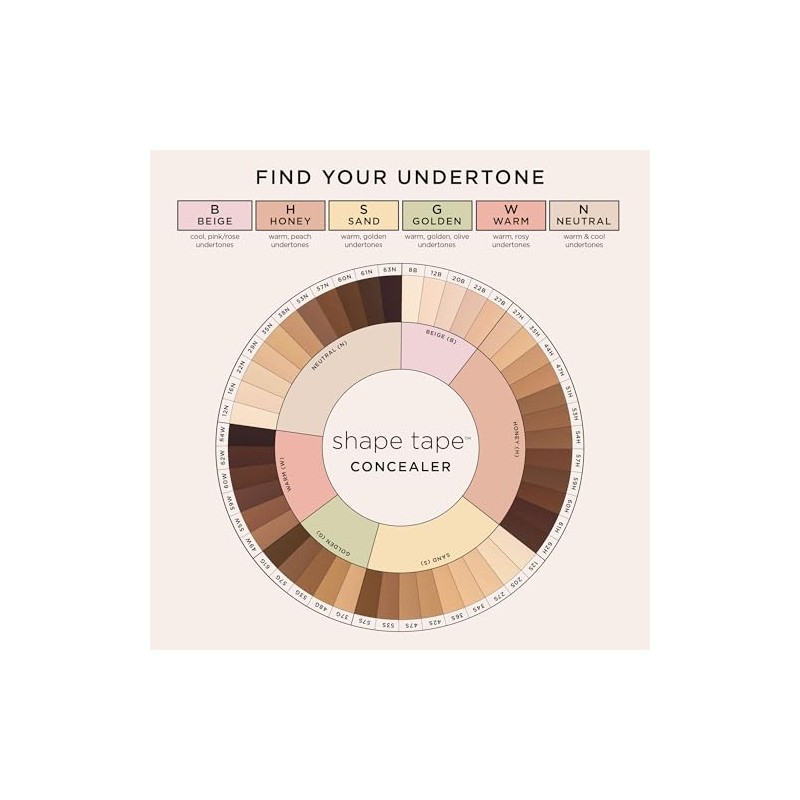 tarte tarte shape tape full-coverage concealer - 57S rich sand