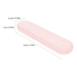 TOVINANNA 20pcs Plastic Tweezer Case with Separate Compartments for Eyelash Extensions Ear Picks Eyebrow Tools Scratch Resistant Interior Lightweight Travel Storage Box for Beauty Tool