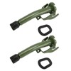 2 Pcs Gas Can Spout Replacement Universal Flexible Long Metal